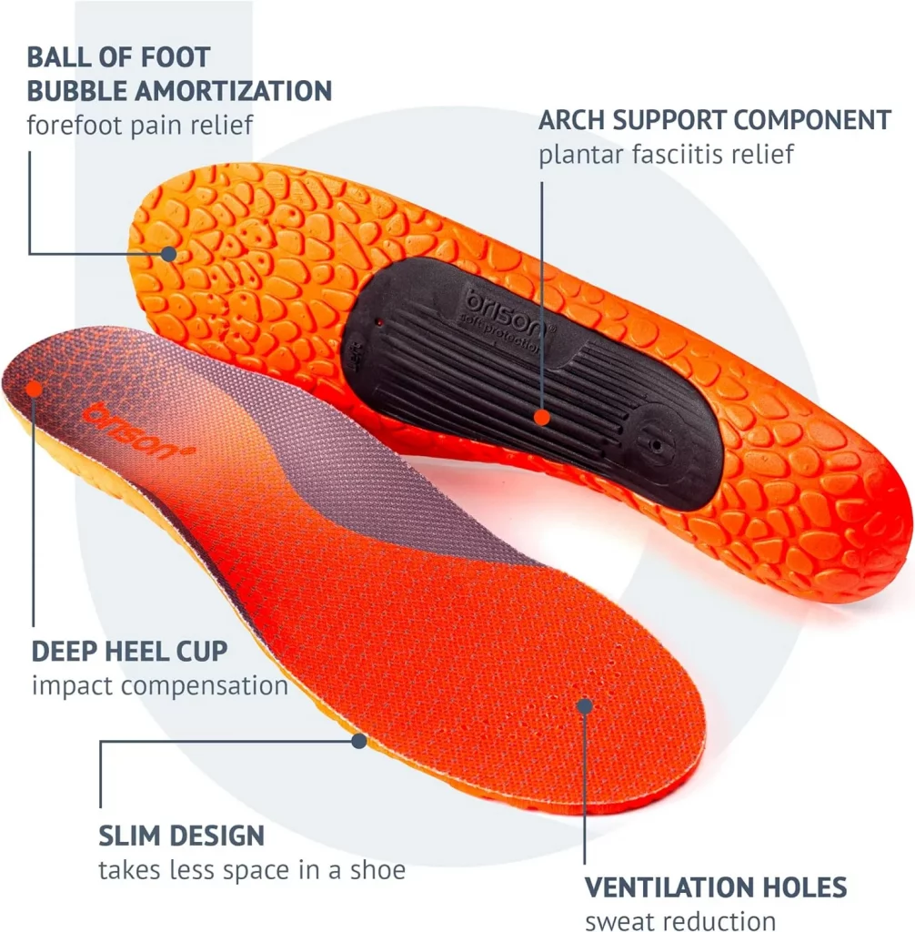 Running Insoles for Women Men - Sport Shoes Orthotic Cushion Inserts ...